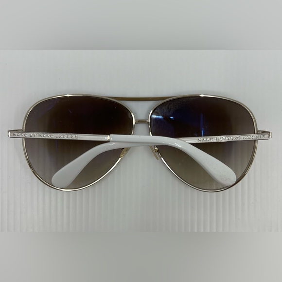 Marc By Marc Jacobs MMJ 221/S White Frameless Aviator Sunglasses - Picture 6 of 11